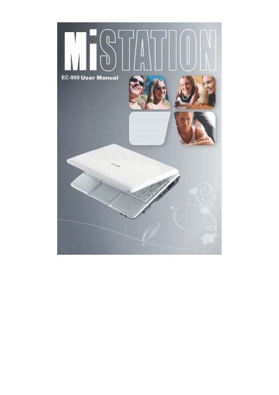 EC-900 Laptop User Manual - cover page