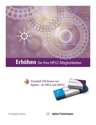 Agilent Poroshell 120 Columns for HPLC UHPLC Product Leaflet