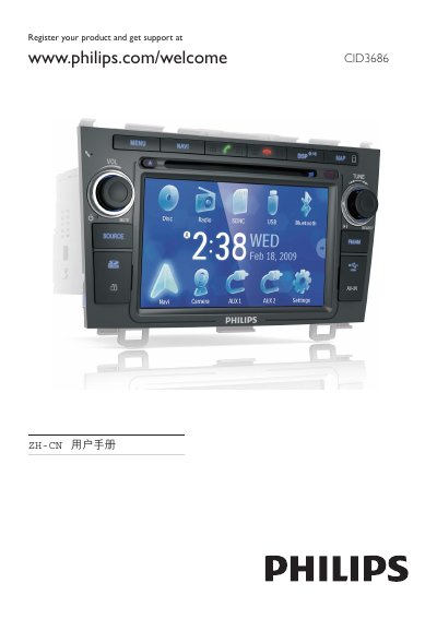 Philips CID3686 User Manual - cover page