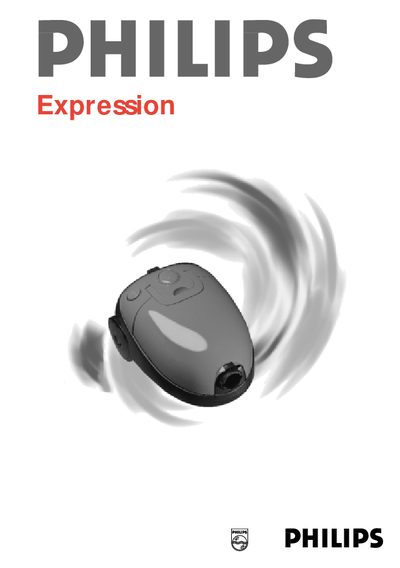 Philips HR 6999 Sydney Vacuum Cleaner User Manual - cover page
