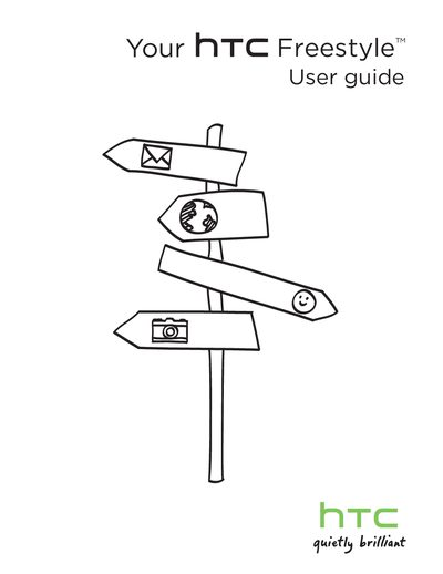 HTC Freestyle User Guide - cover page