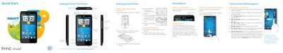 HTC Vivid User Guide - cover page