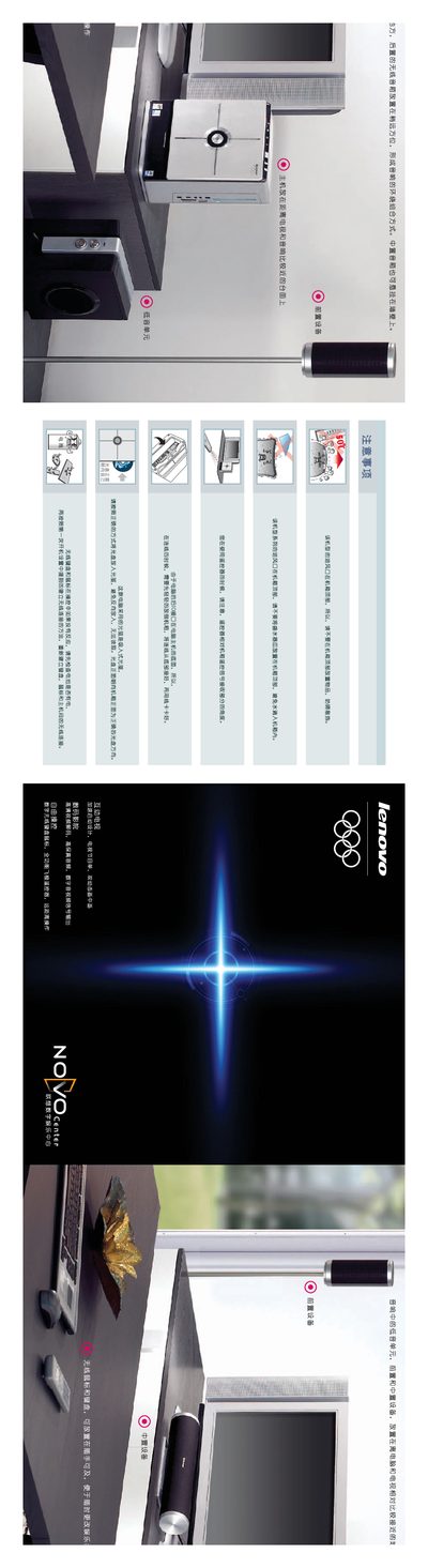 Lenovo 31-023296 Novo Center Quick Start Guide - cover page