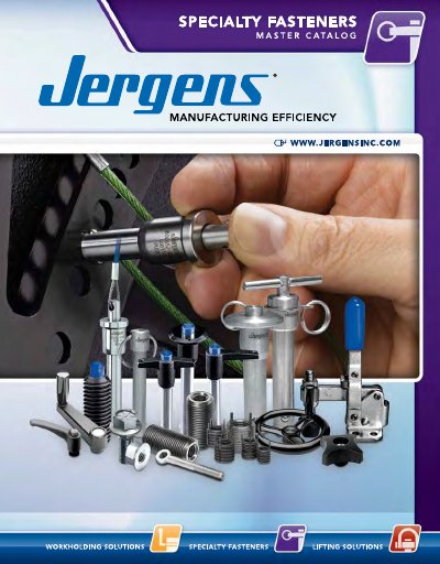 Jergens Kwik-Lok® Pins Product Catalog and Technical Specification Sheet - cover page