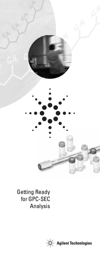 Agilent Getting Ready for GPC-SEC Analysis Guide with Organic Eluents - cover page