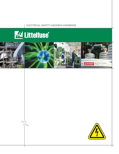 Littelfuse Electrical Safety Hazards Handbook - cover page