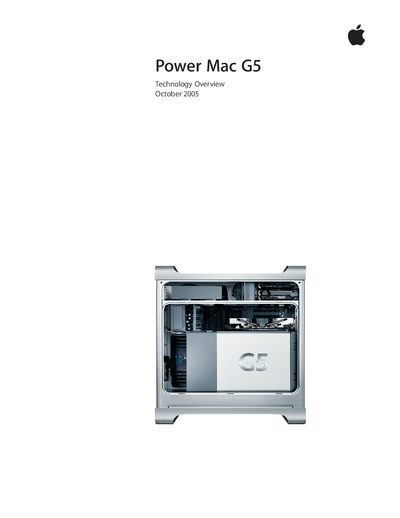 Apple Power Mac G5 Quad Technology Overview - cover page