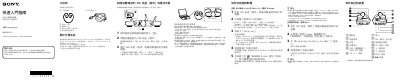 Sony NWZ-W273 Walkman User Guide - cover page