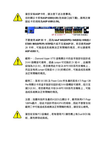 GA-8IPE1000 series P4 Titans series main-board chinese installation Manual(1)(1)