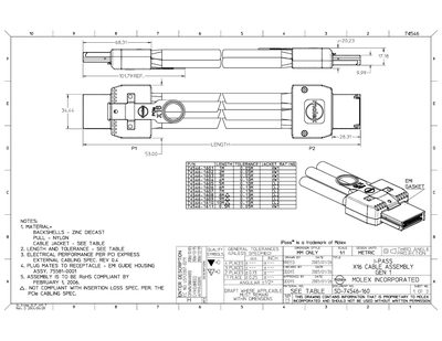 Molex SD-74546-160 Selection Guide - cover page