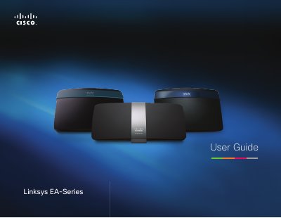 Linksys EA Series (EA2700/EA3500/EA4500) User Guide - cover page