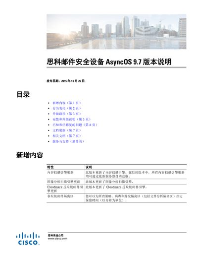 Cisco Email Security Appliance AsyncOS 9.7 Release Notes - cover page
