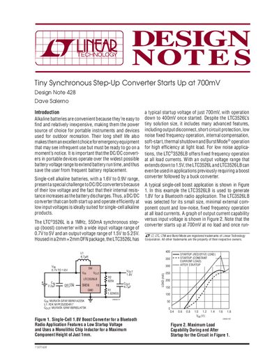 LINEAR dn428f handbook - cover page