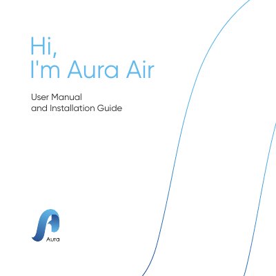 Aura Air Air Purifier User Manual and Installation Guide - cover page