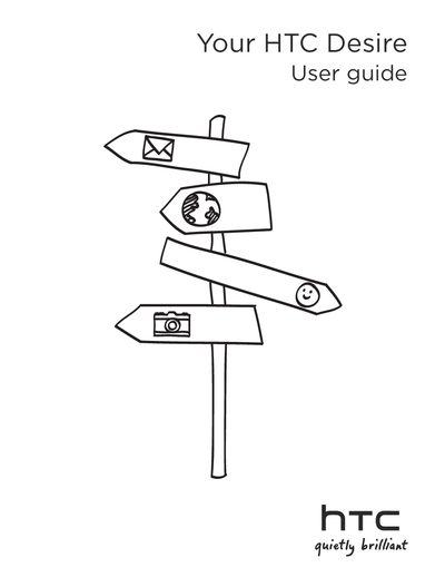 HTC Desire User Guide - cover page