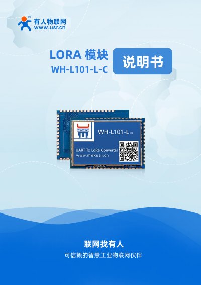 USR WH-L101-L-C LoRa Module User Manual - cover page