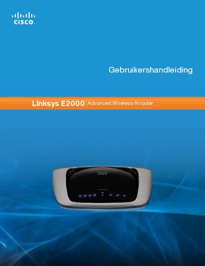 Linksys E2000 User Manual