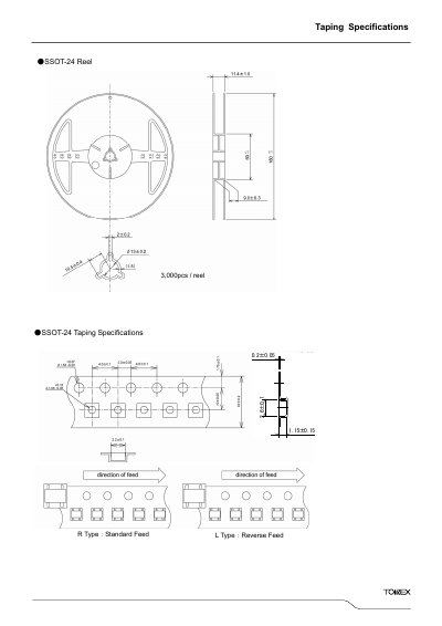 TOREX SSOT-24 Reel Manual - cover page