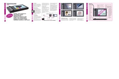 Dataton TOUCHLINK Technical Specifications and User Guide