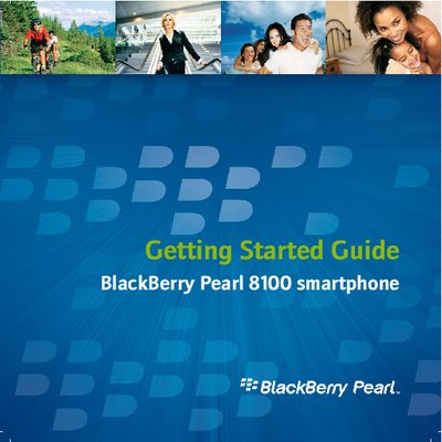 BlackBerry Pearl 8100 Smartphone User Guide
