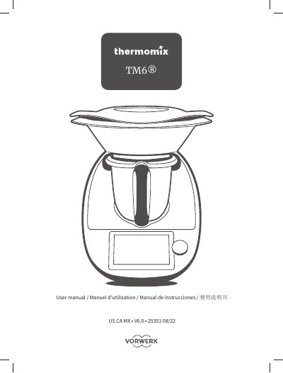 Vorwerk TM6 Thermomix User Manual