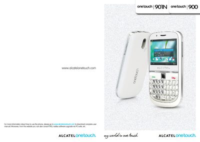Alcatel One Touch 900/901N User Manual - cover page