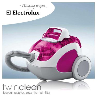 Electrolux Twinclean Vacuum Cleaner User Manual - cover page