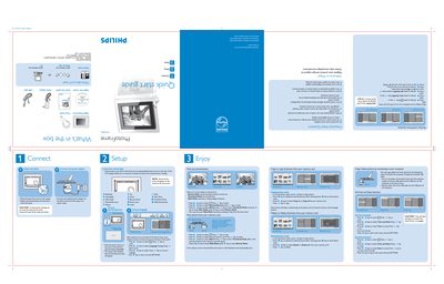 Philips 7FF2FPAS PhotoFrame User Manual - cover page