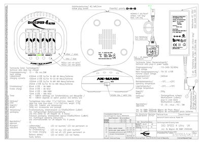 ANSMANN DIGISPEED 4 ULTRA Charger Operating Instructions - cover page