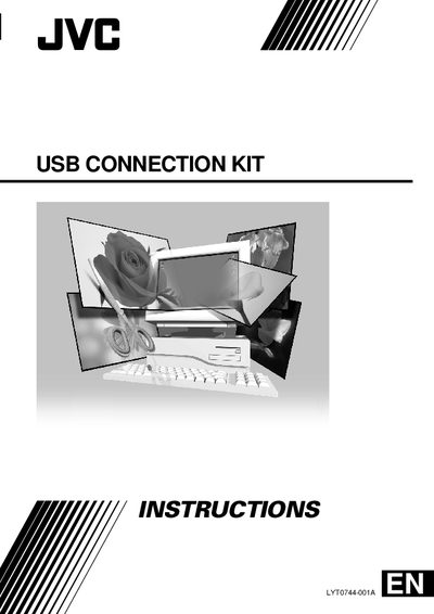 JVC USB Connection Kit User Manual - cover page