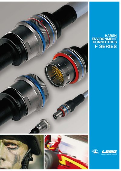 LEMO F Series Harsh Environment Connectors Handbook - cover page