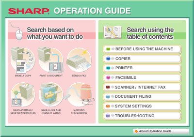 Sharp MX-4100N/4101N/5001N Digital Full Color Multifunctional System Operation Guide