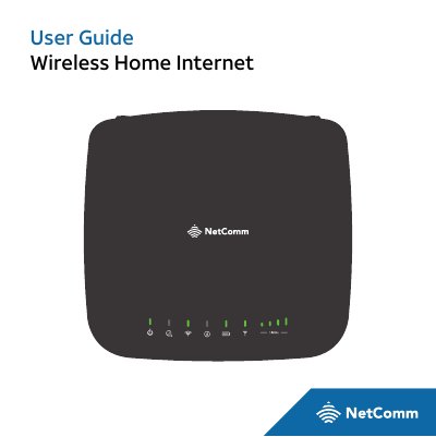 NetComm IFWA-40 Wireless Home Internet User Guide