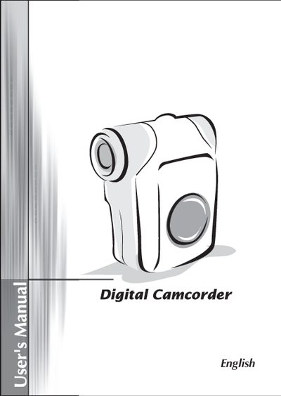 Camcorder Application Note - cover page