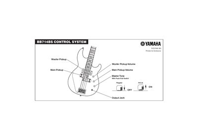 YAMAHA BB714BS CONTROL SYSTEM OWNER'S MANUAL - cover page