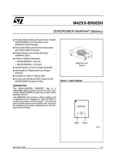 ST M4ZXX-BR00SH handbook - cover page
