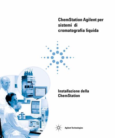 Agilent ChemStation Installation Guide for Liquid Chromatography Systems - cover page