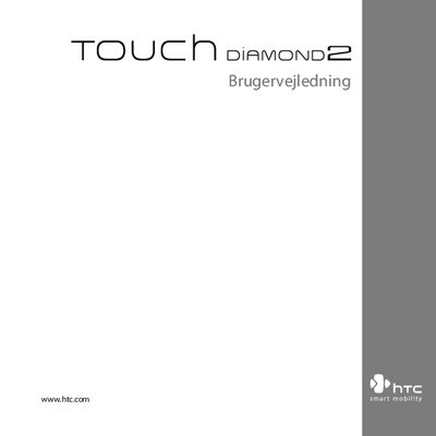 HTC TOUCH DIAMOND2 USER MANUAL(1) - cover page