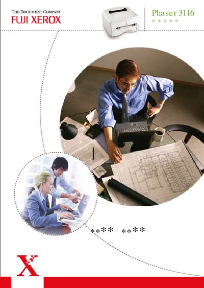 Fuji Xerox Phaser 3116 User Manual - cover page