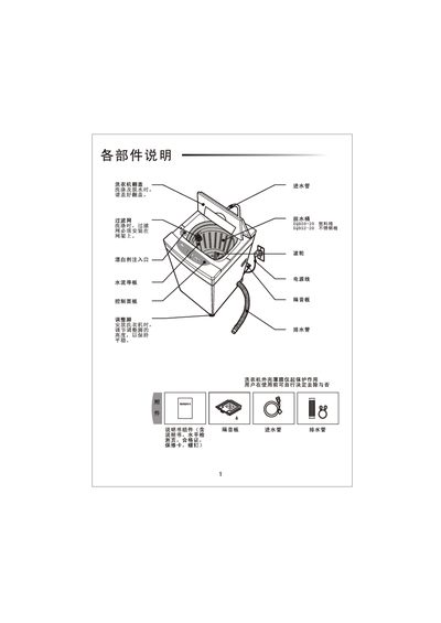 samsung XQB50-20/XQB52-20automate washing machine Manual - cover page