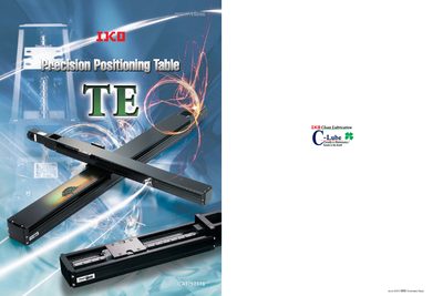 IKO TE Precision Positioning Table Manual - cover page