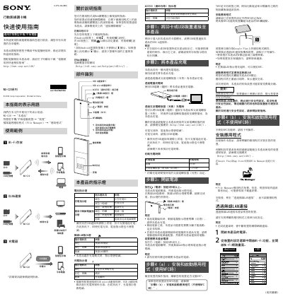Sony WG-C20 Series Mobile Wireless Card Reader Quick Start Guide - cover page