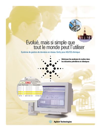 Agilent Cerity NDS for Chemical QA/QC Product Leaflet - cover page