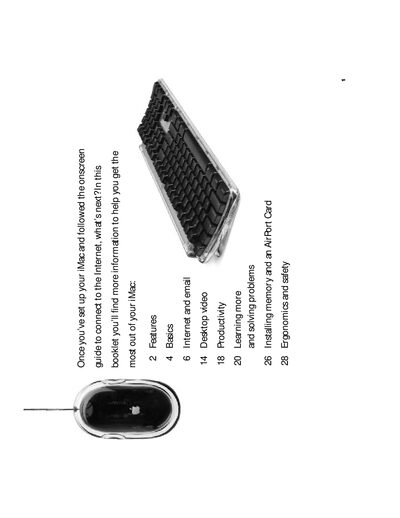 apple iMac G3 USER'S MANUAL