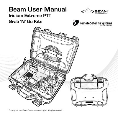 Beam Extreme PTT Grab 'N' Go Kits User Manual - cover page