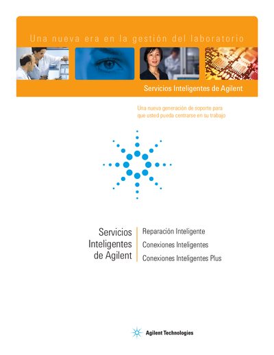 Agilent Intelligent Services Brochure - cover page