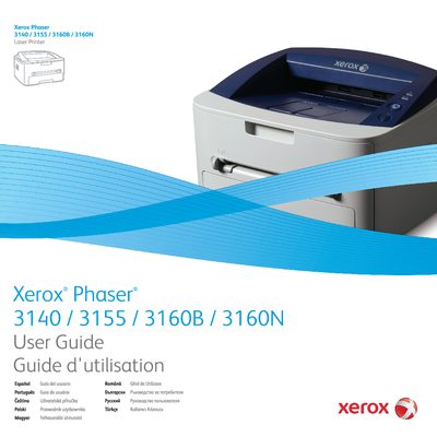Xerox Phaser 3140/3155/3160B/3160N User Guide - cover page