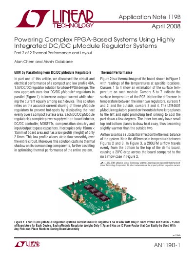LINEAR AN119B-1 handbook - cover page