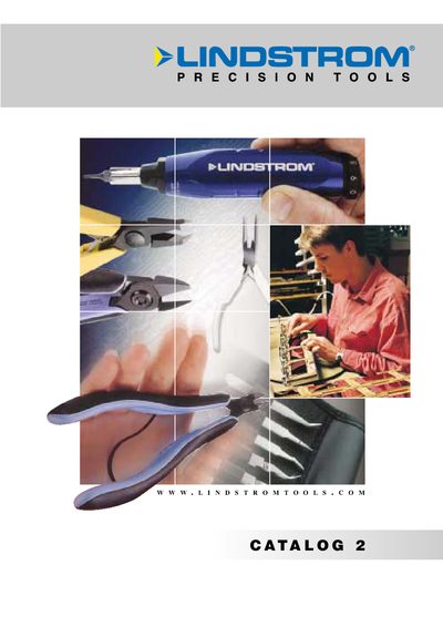 Lindstrom Catalog 2 Product Catalog - cover page