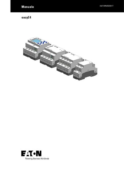 Eaton easyE4 Controller User Manual